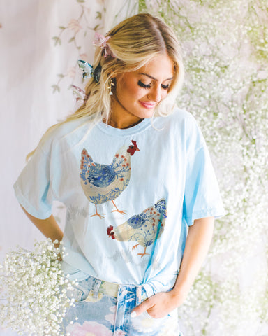 Pretty Chickens tee