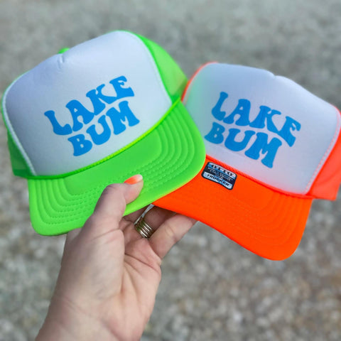 Lake Bum Trucker Hat