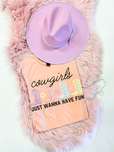 Cowgirl Just wanna have Fun tee