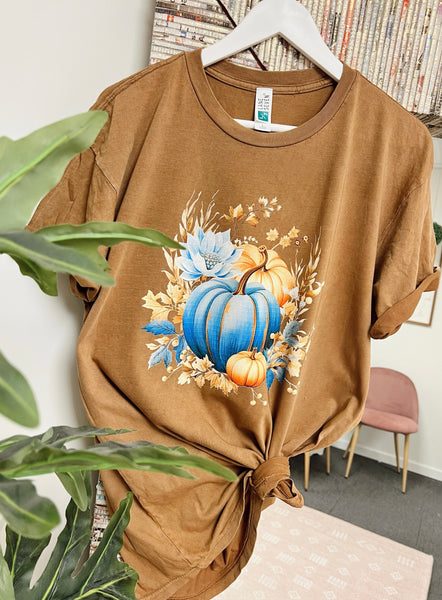 The Pretty Blue pumpkin tee