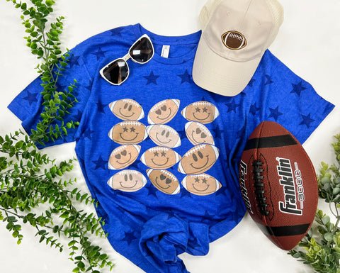 Cutie Football face tee