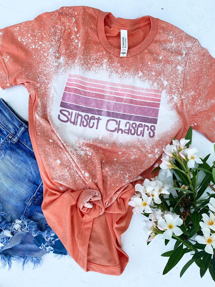 Sunset chasers tee