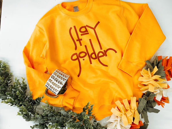 Stay Golden sweater