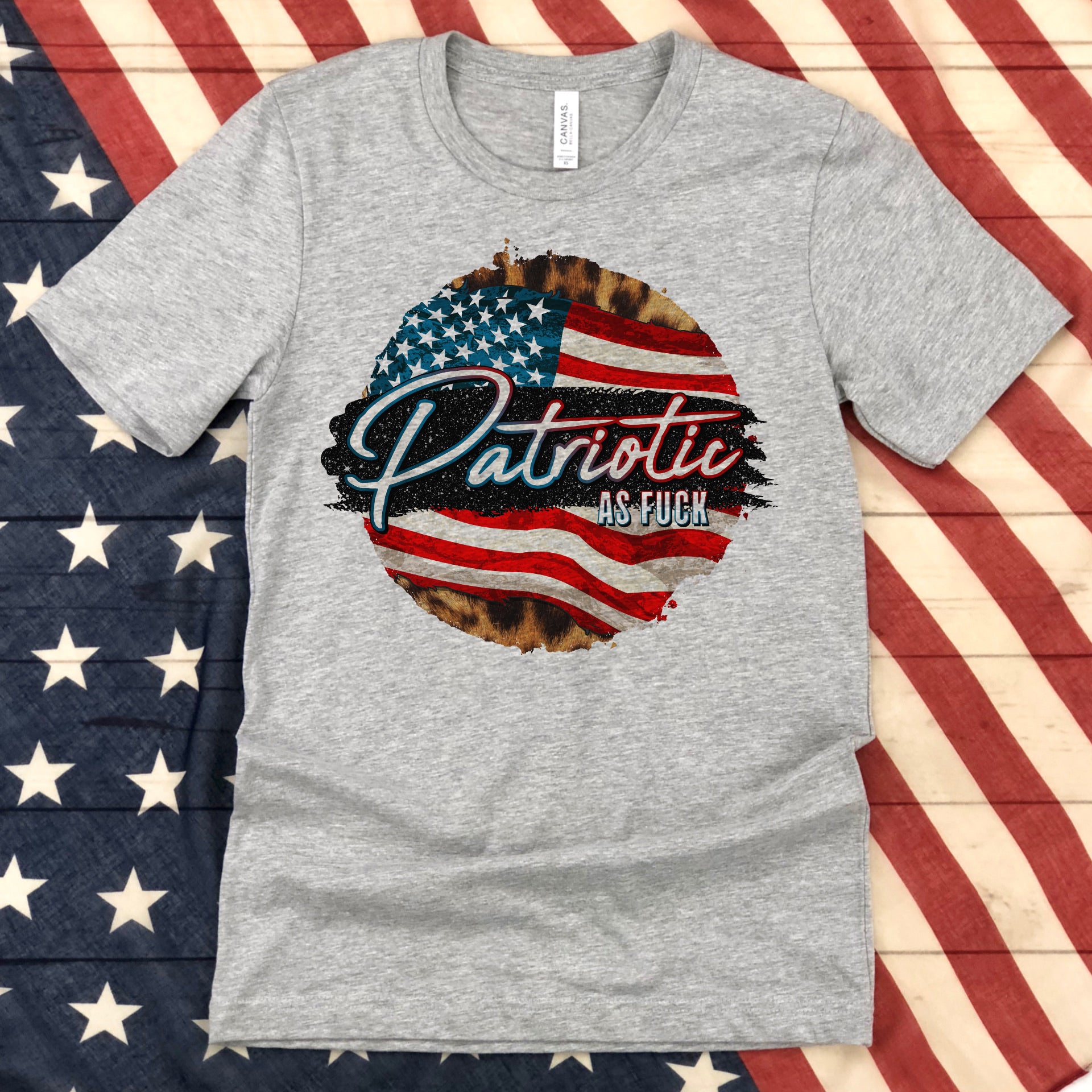 Patriotic as fuck tee