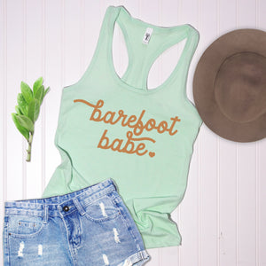 Barefoot babe tank