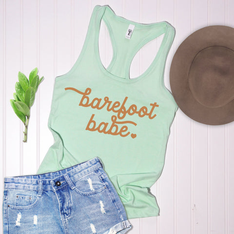 Barefoot babe tank