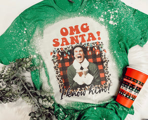 OMG Santa tee