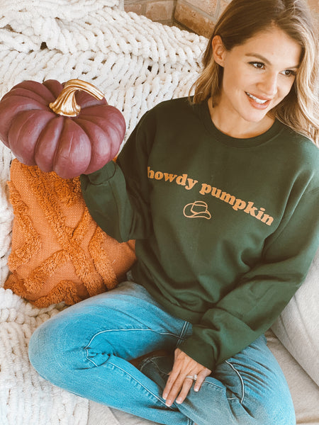 Howdy pumpkin sweater