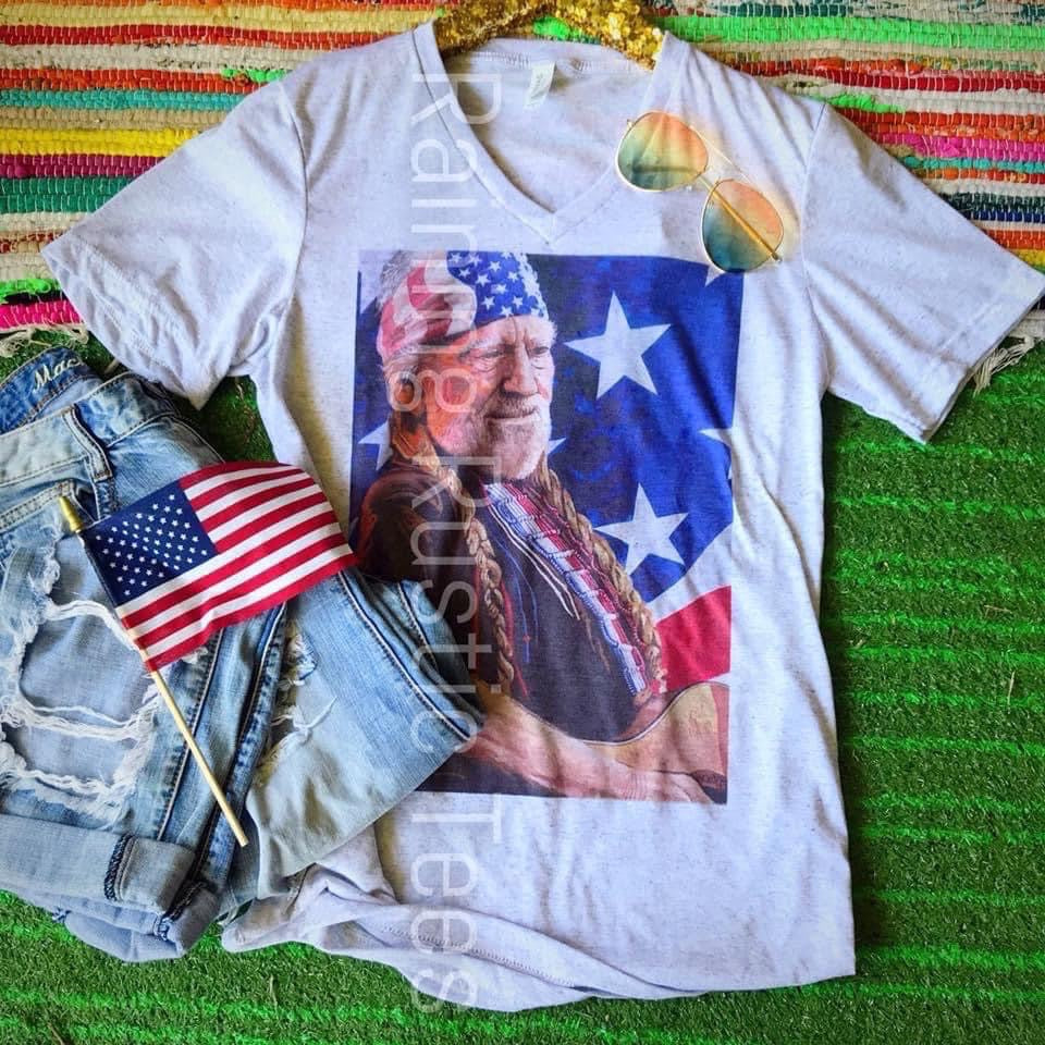 Patriotic Willie Tee