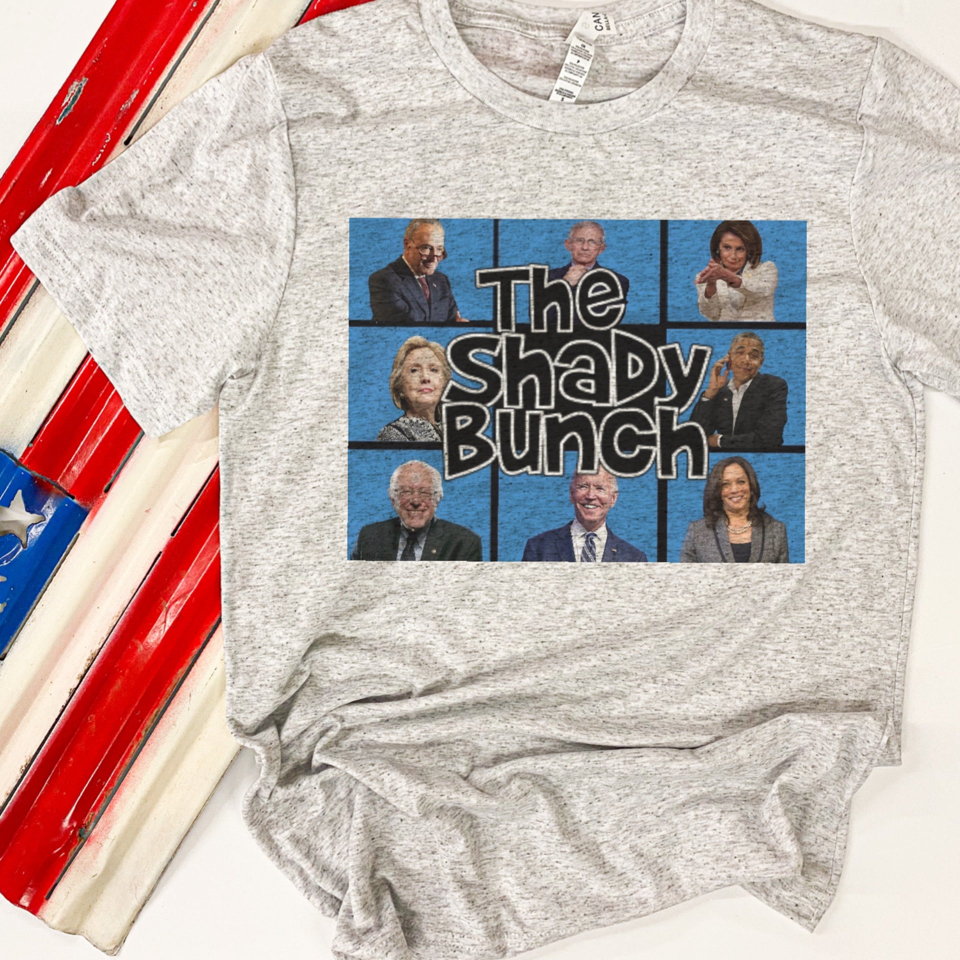 The shady bunch President tee