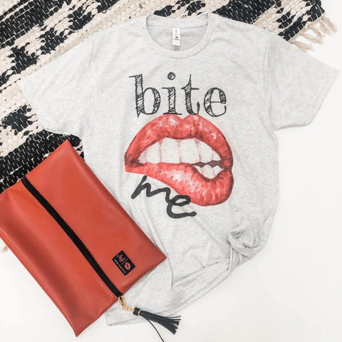 Bite me tee