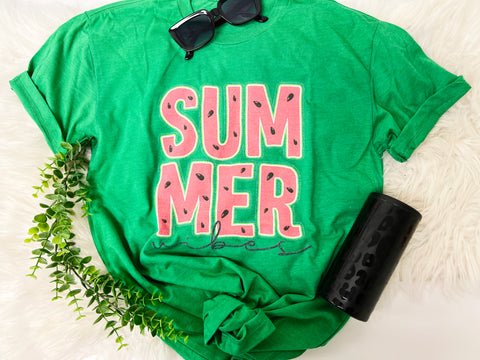 Summer Vibes - Watermelon tee