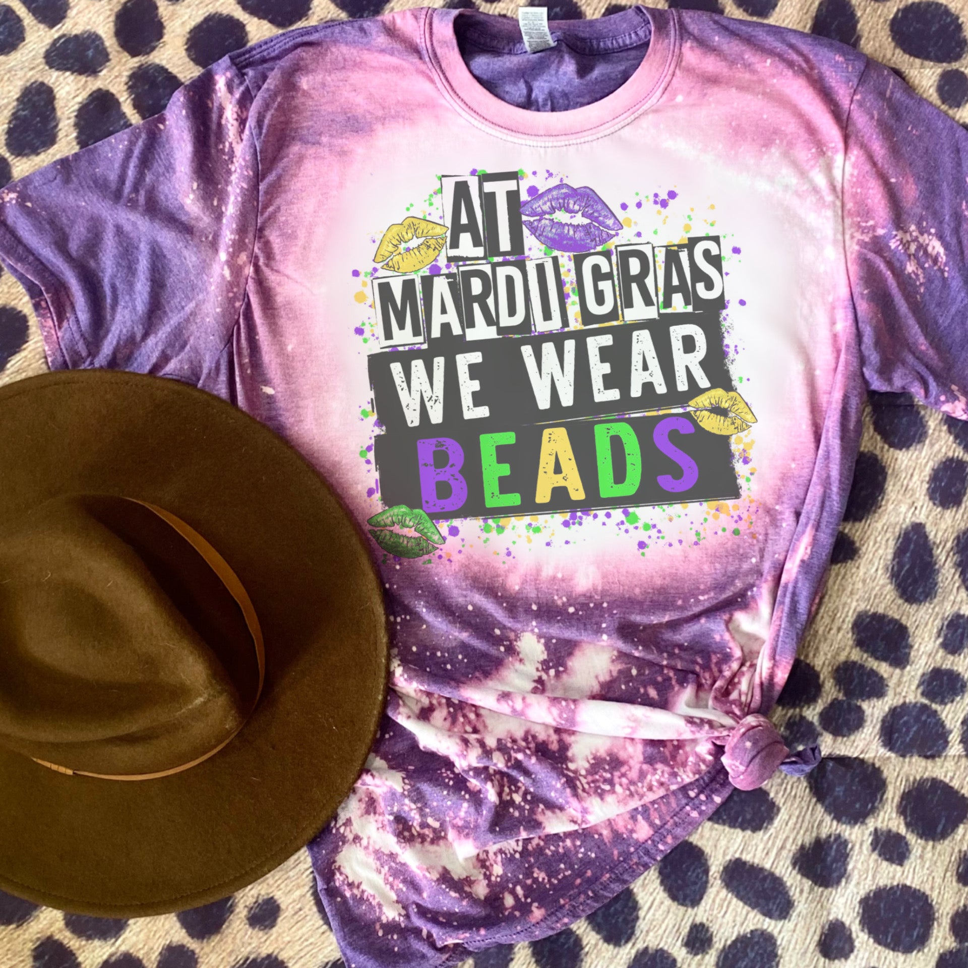 At Marci Grad we wear beads tee