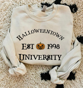 Halloween town University pullover