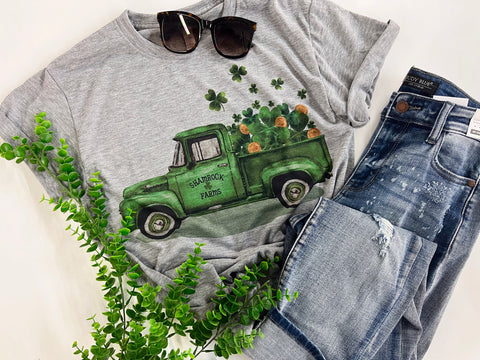 Lucky clover 🍀 truck tee