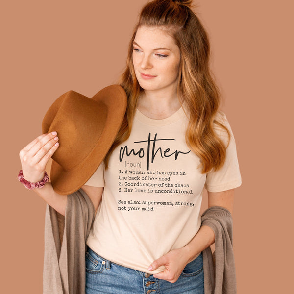 Motherhood definition tee