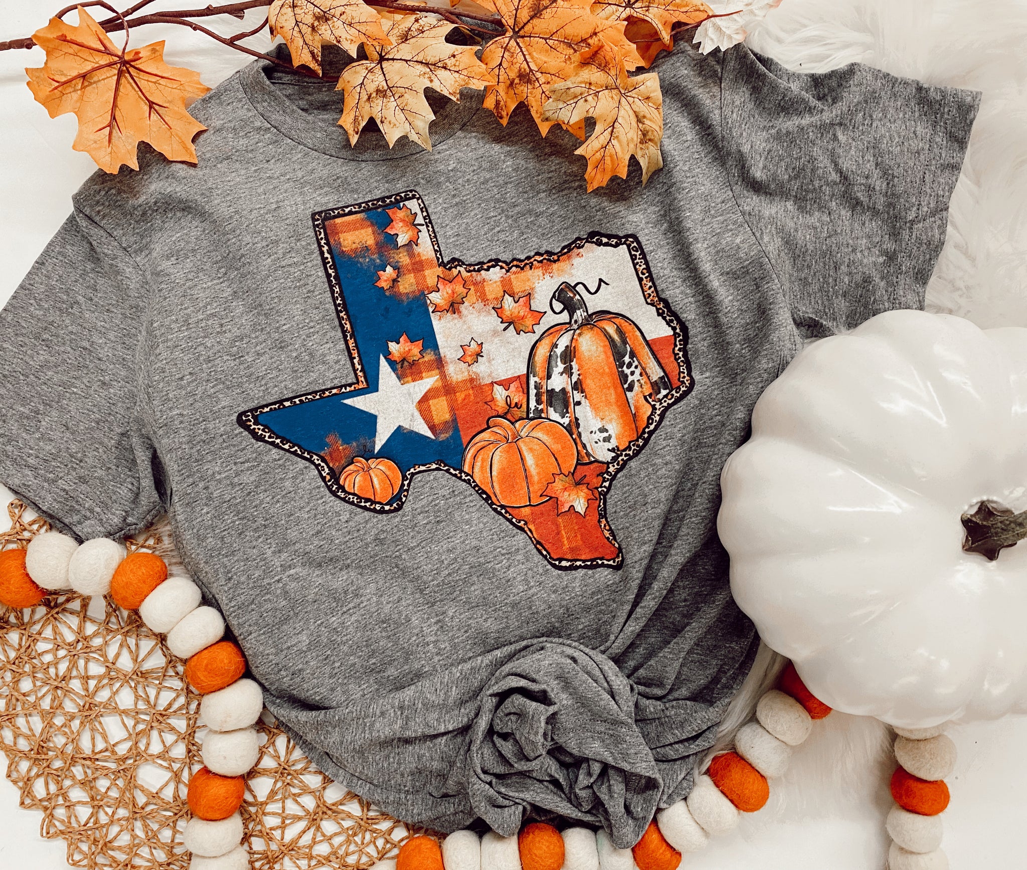 Texas pumpkin thang tee