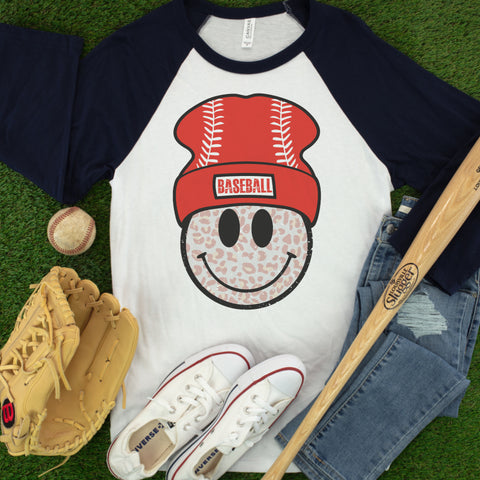 Baseball beanie raglan