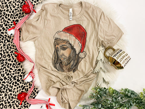 Jesus Santa tee