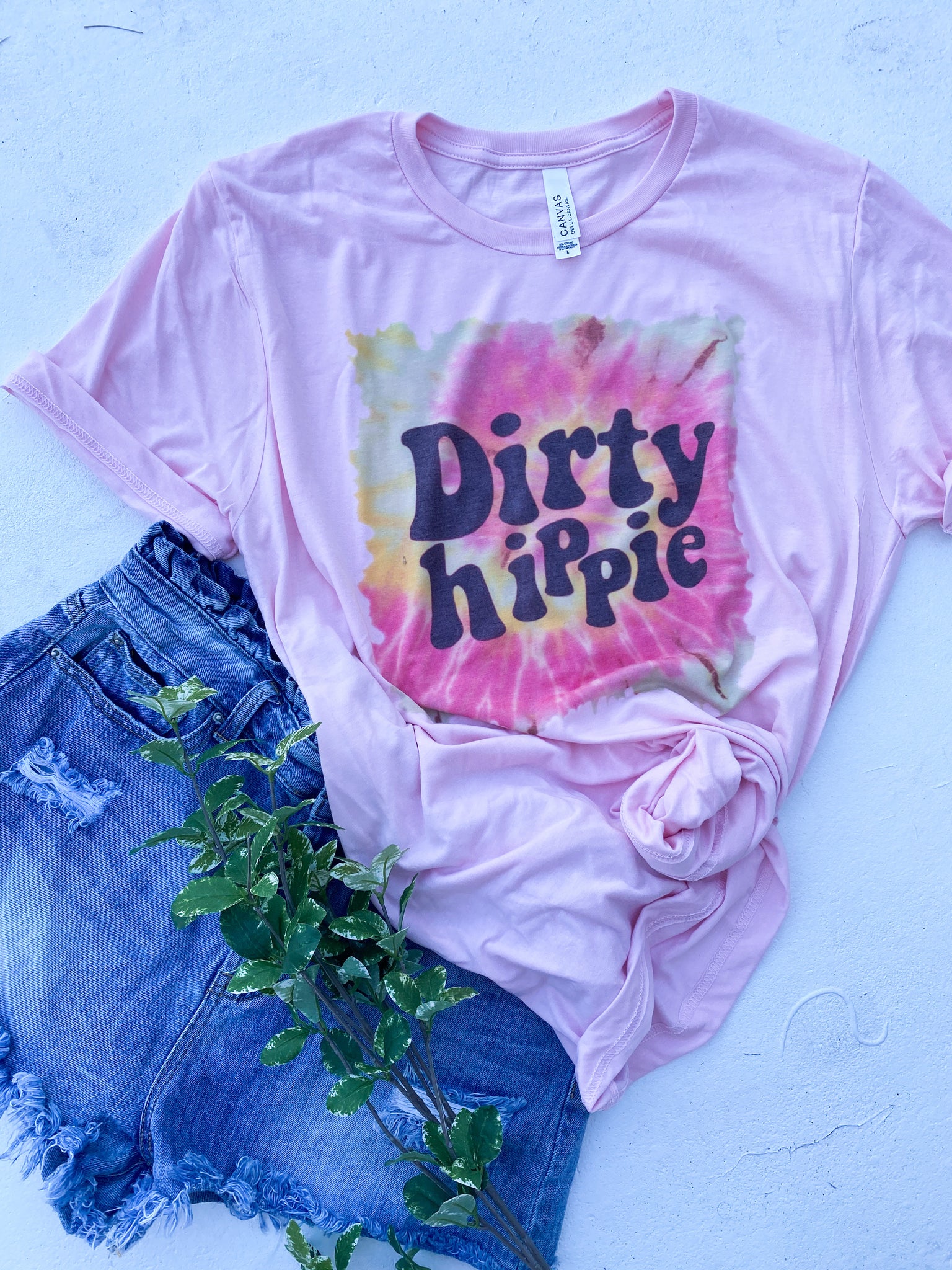 Dirty hippie tee