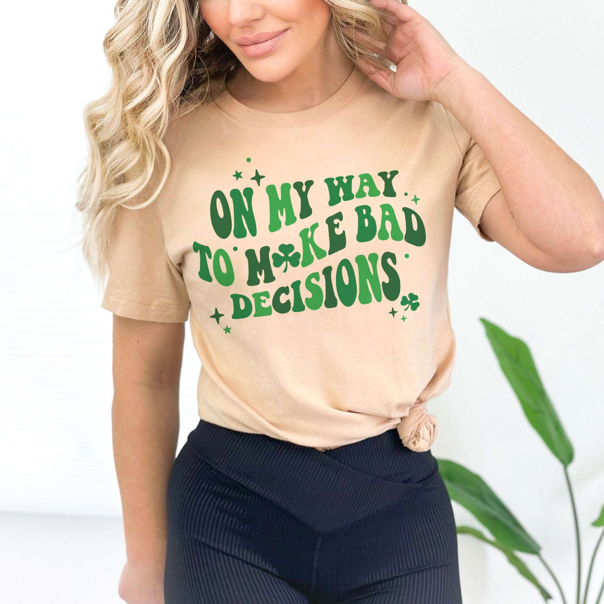 On my way to make bad decisions tee