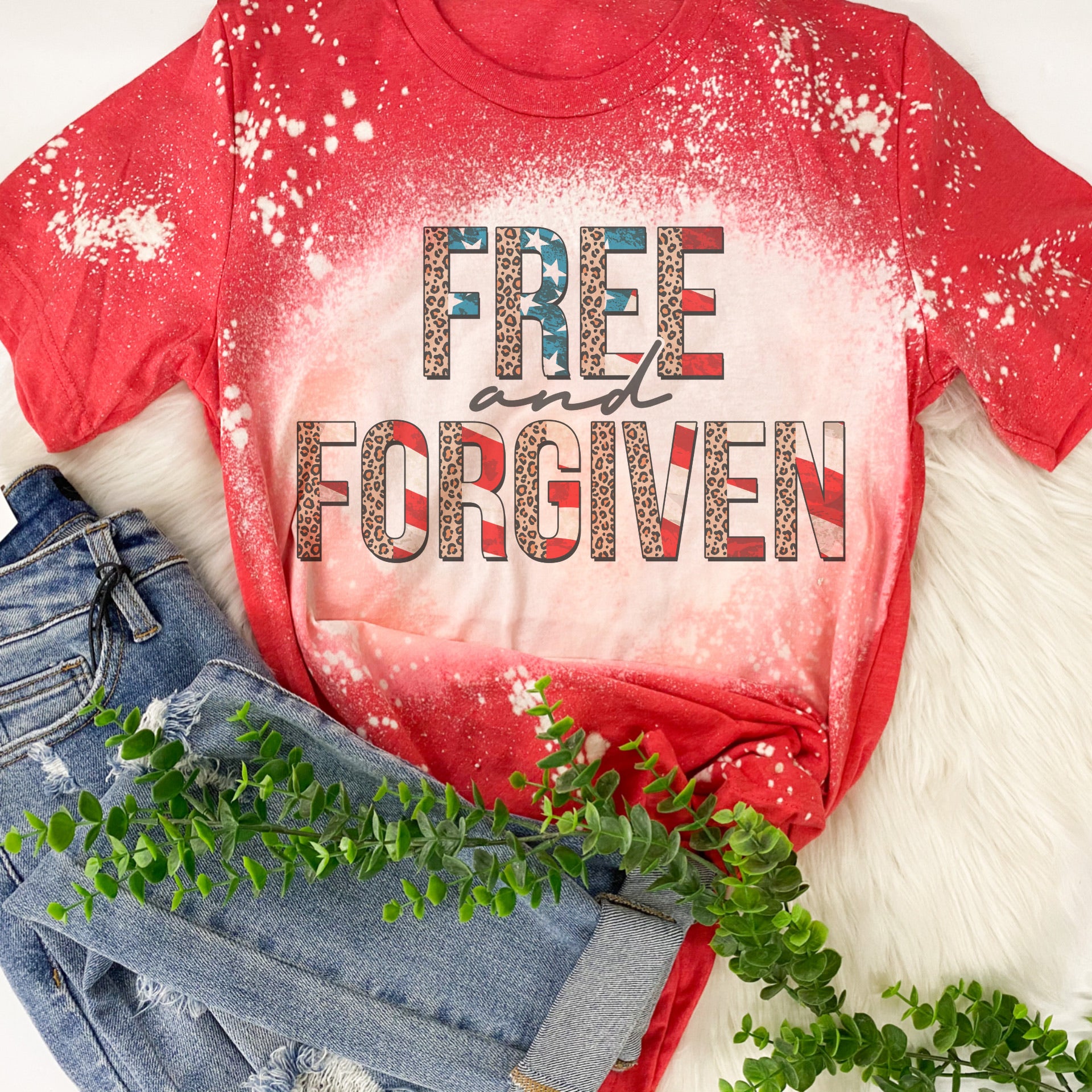 Free and forgiven tee