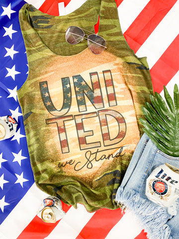 United we stand camo tanks