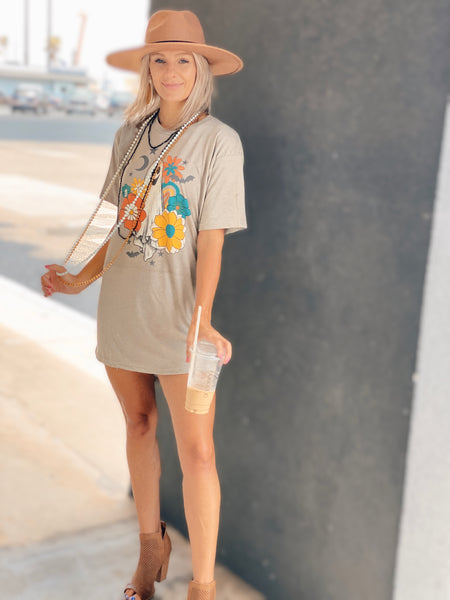 Retro Ghost Tee dress