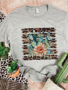 Leopard Spring Cactus 🌵 tee