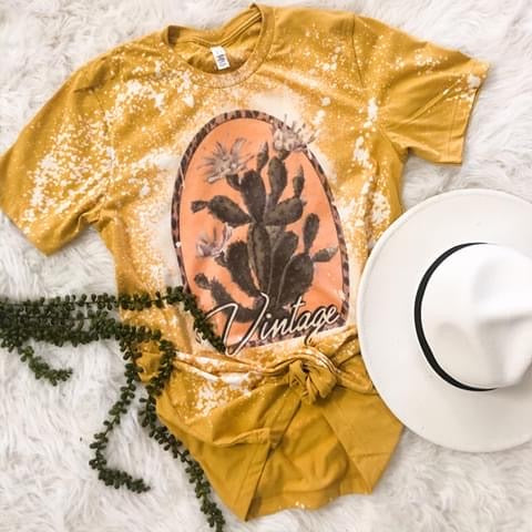 Vintage cactus tee