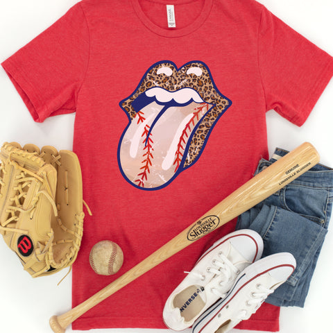 Baseball Rocker tongue tee