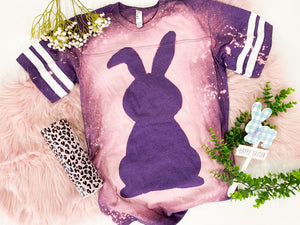 Purple bunny boo tee