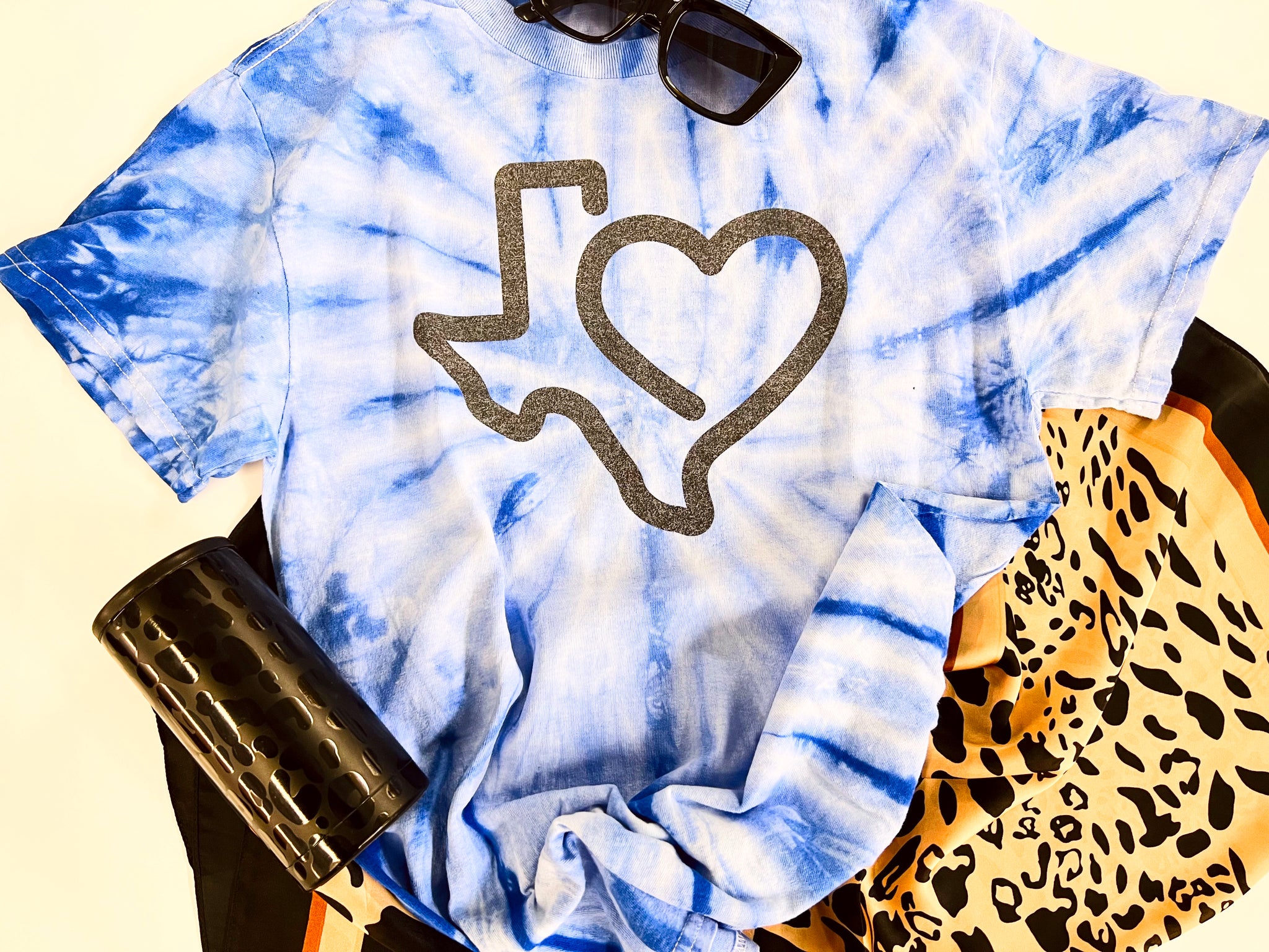 Heart of TX tee