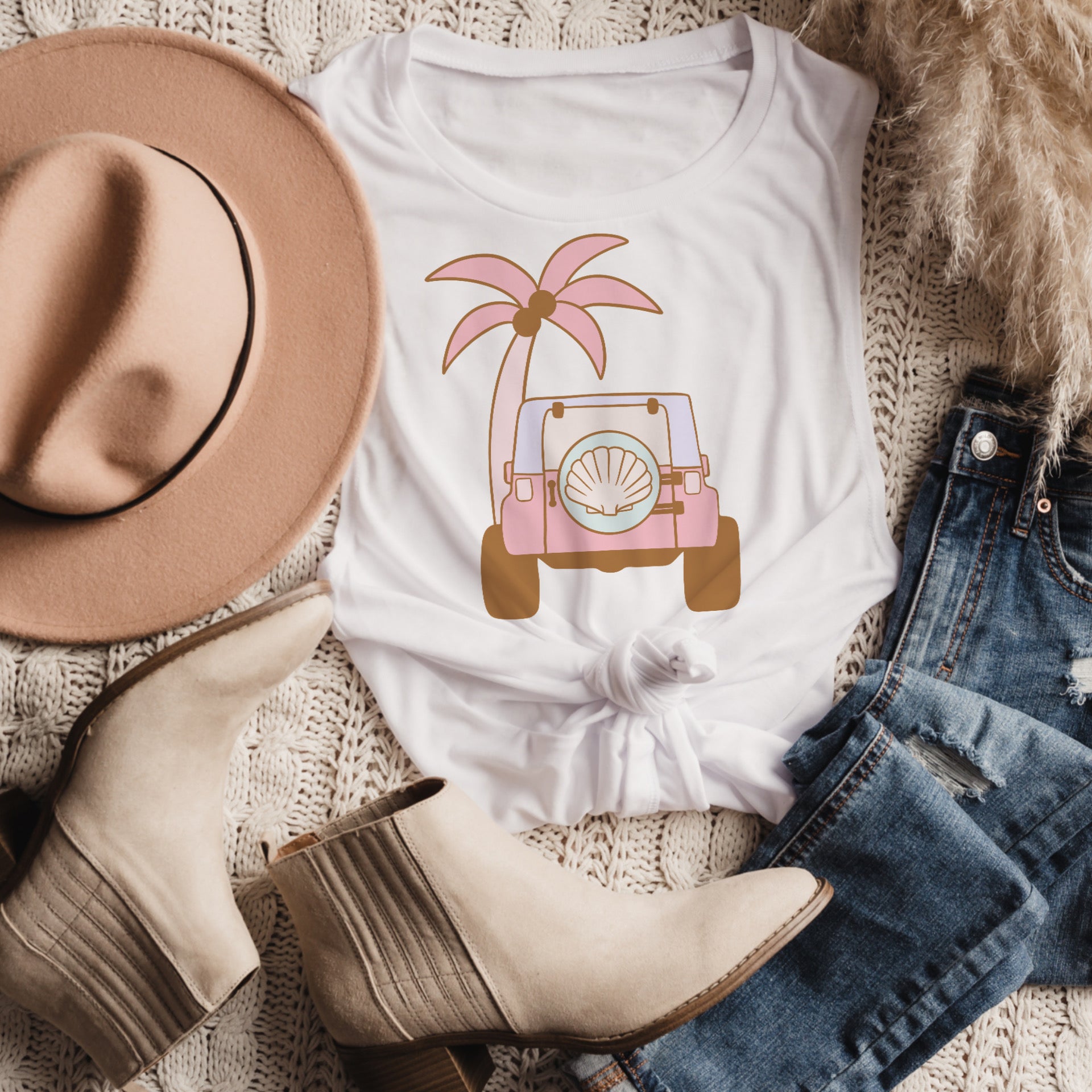 Mermaid Summer jeep tank