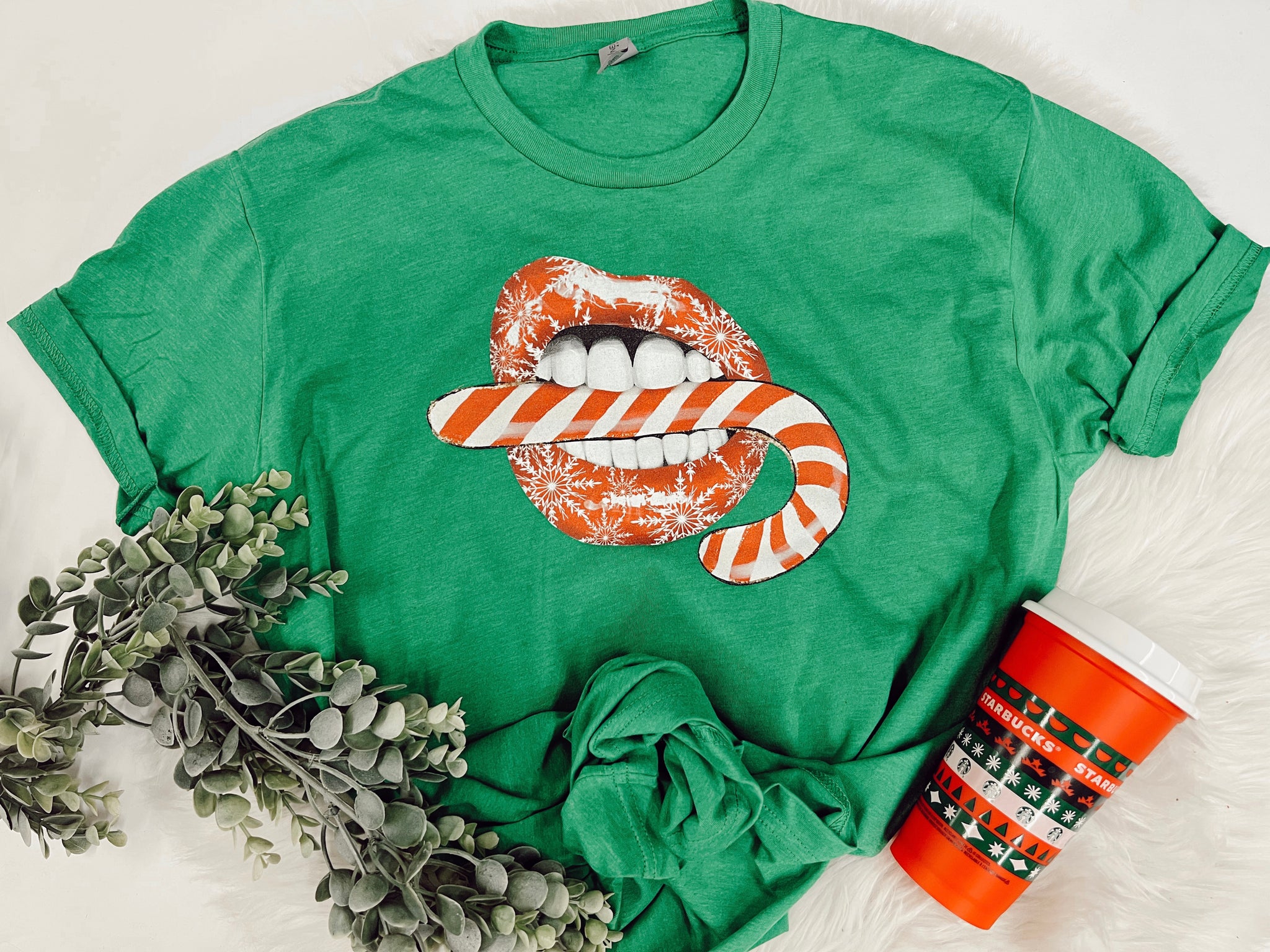 Bite my Candy Cane tee