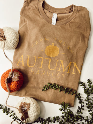 Autumn Harvest • pebble tee