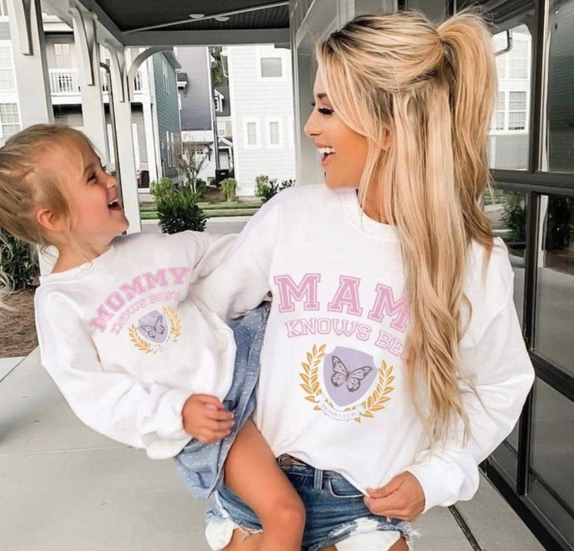 Mama Knows Best (Mama & Me) sweaters