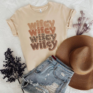 Stacked Wifey Tee