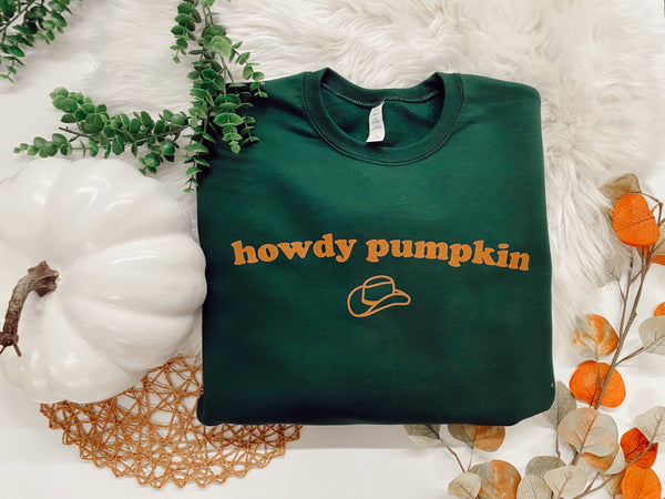 Howdy pumpkin sweater