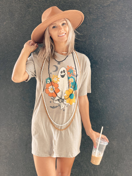 Retro Ghost Tee dress