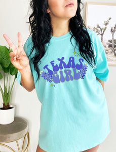 Bluebonnet Texas Girl CC tee