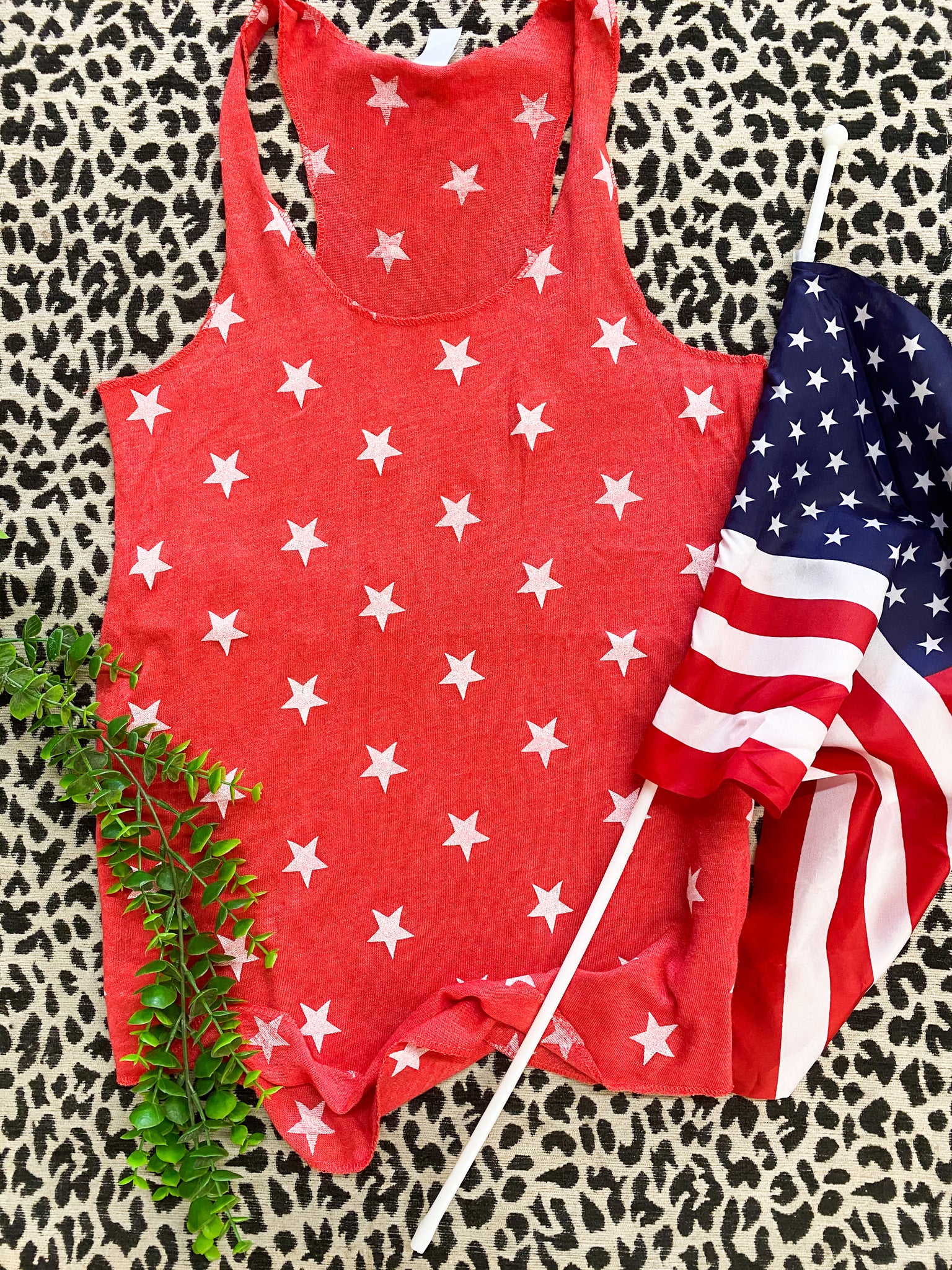 Star spangled tank