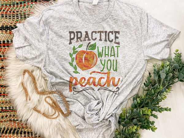 Practice what you peach 🍑