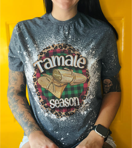 Tamale Season Fun Christmas tee