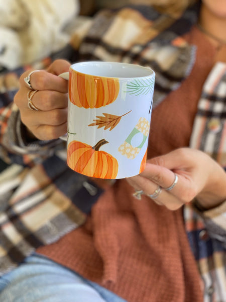 PSL pumpkin mug