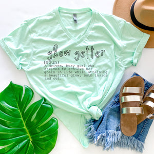 Glow getter tee