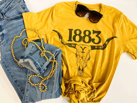 1883 Yellowstone tee