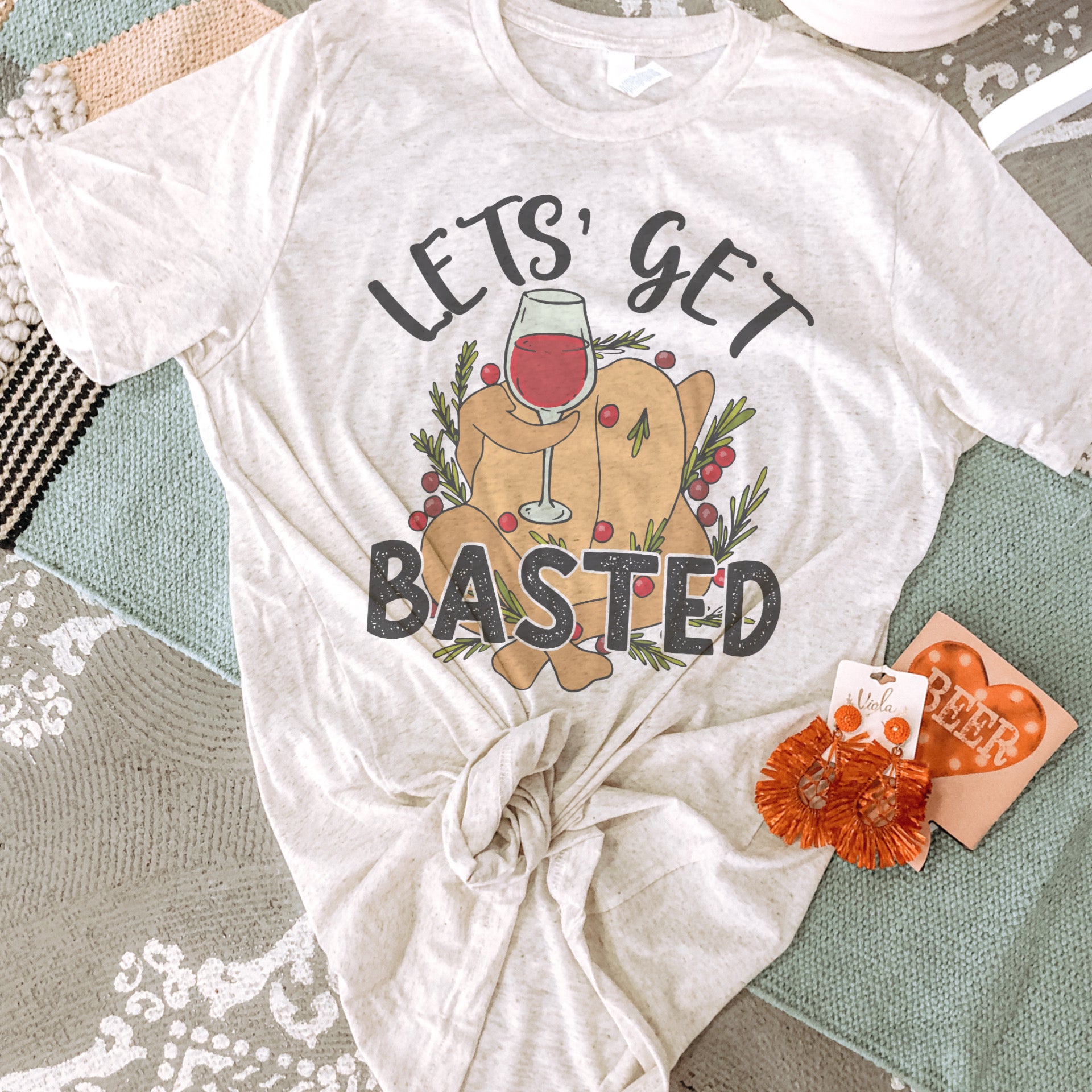 Lets get Basted tee (2 color options)