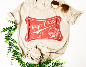 High Class White Trash tee