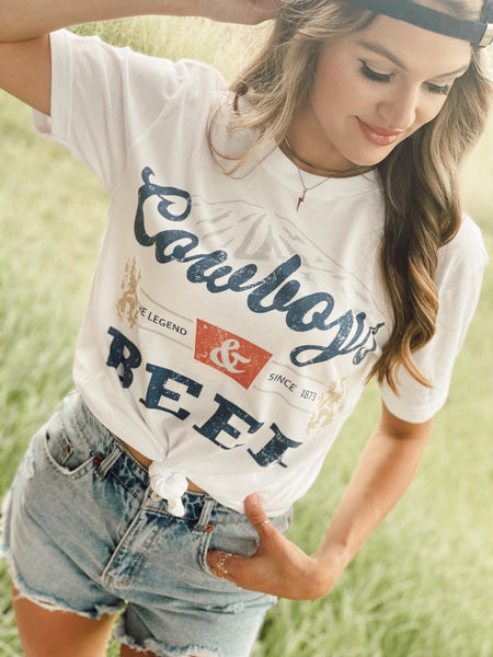 Cowboys and beer 🍺 tee